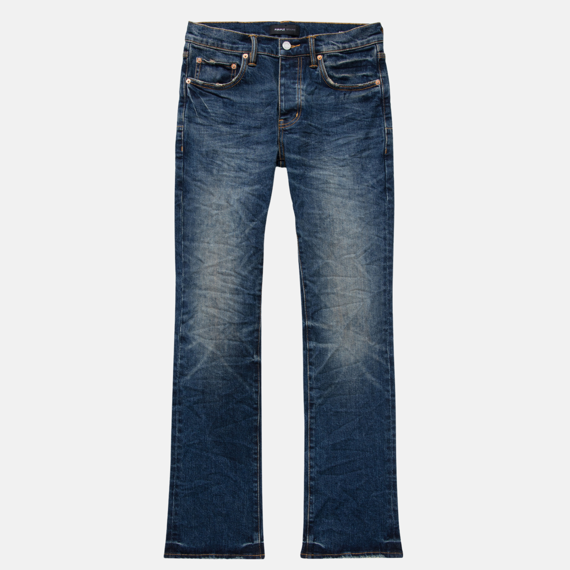 Victorious Paint Splatter Rhinestone Denim Jeans Indigo / 34 / 33