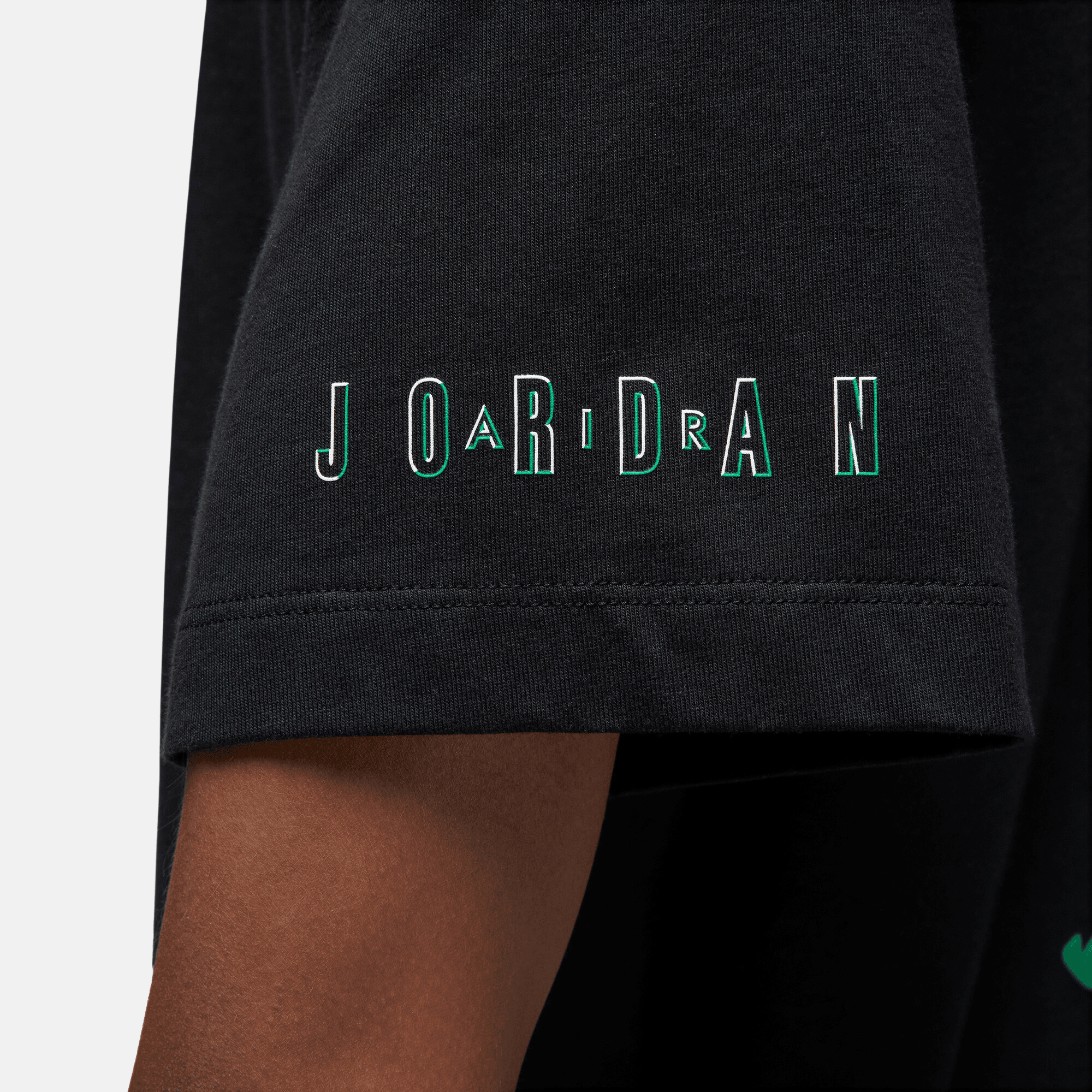 Air Jordan Essentials 'Black/Lucky Green' T-Shirt