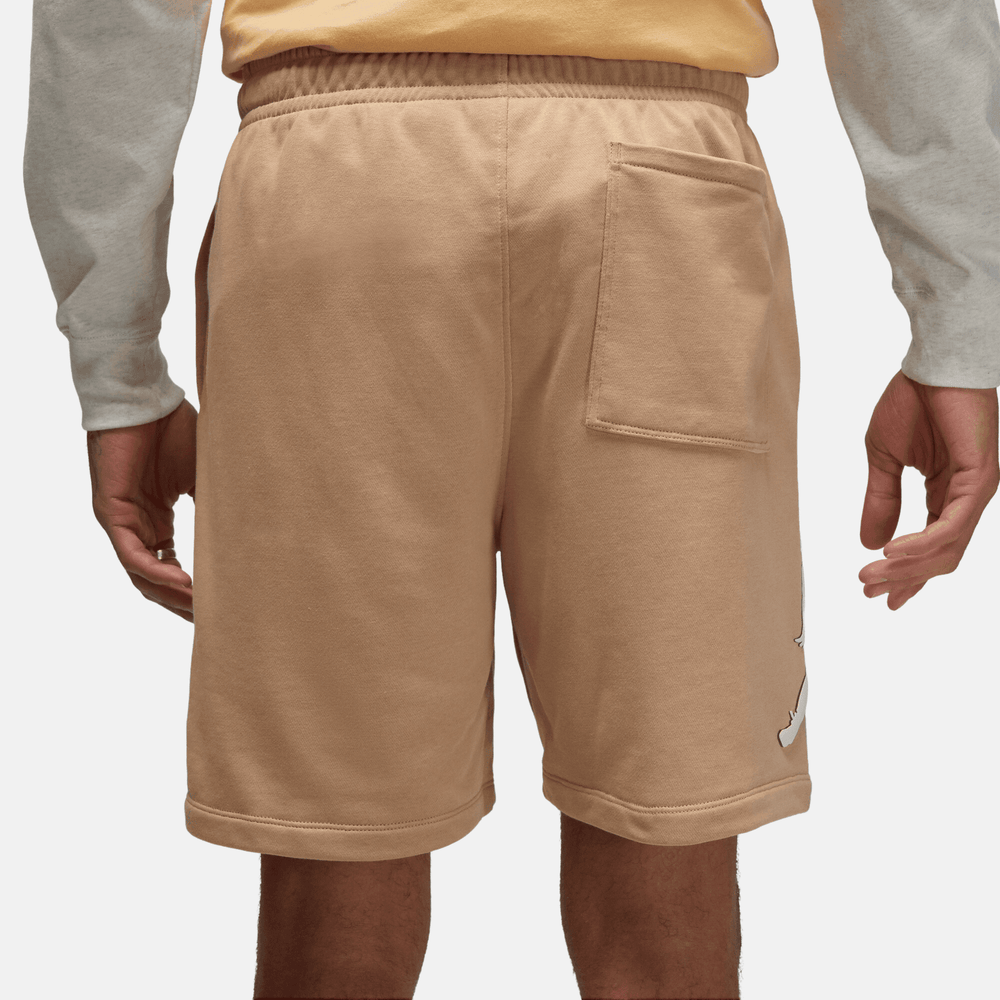 Air Jordan Essentials Fleece Brown Graphic Shorts