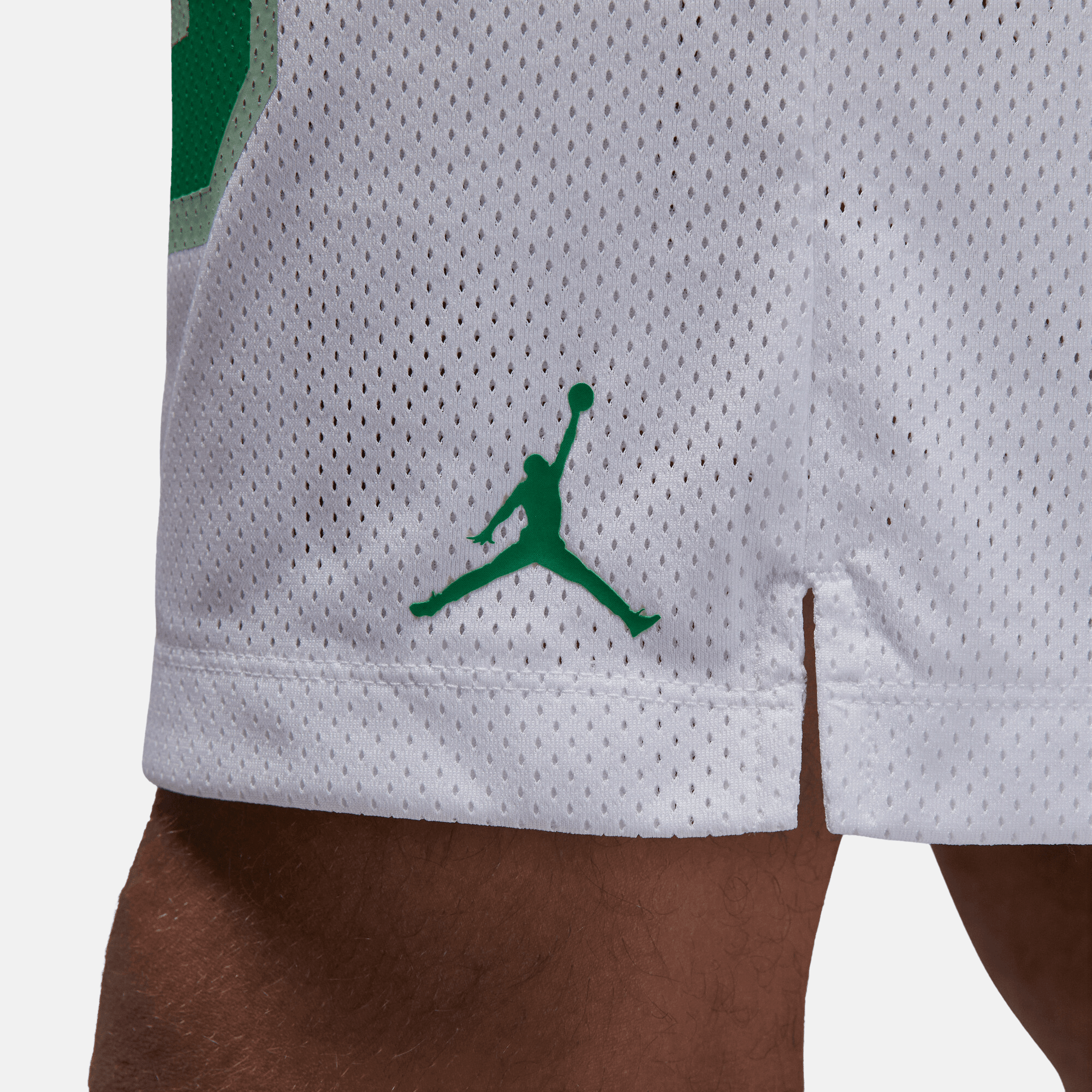Air Jordan Essentials White Graphic Mesh Shorts