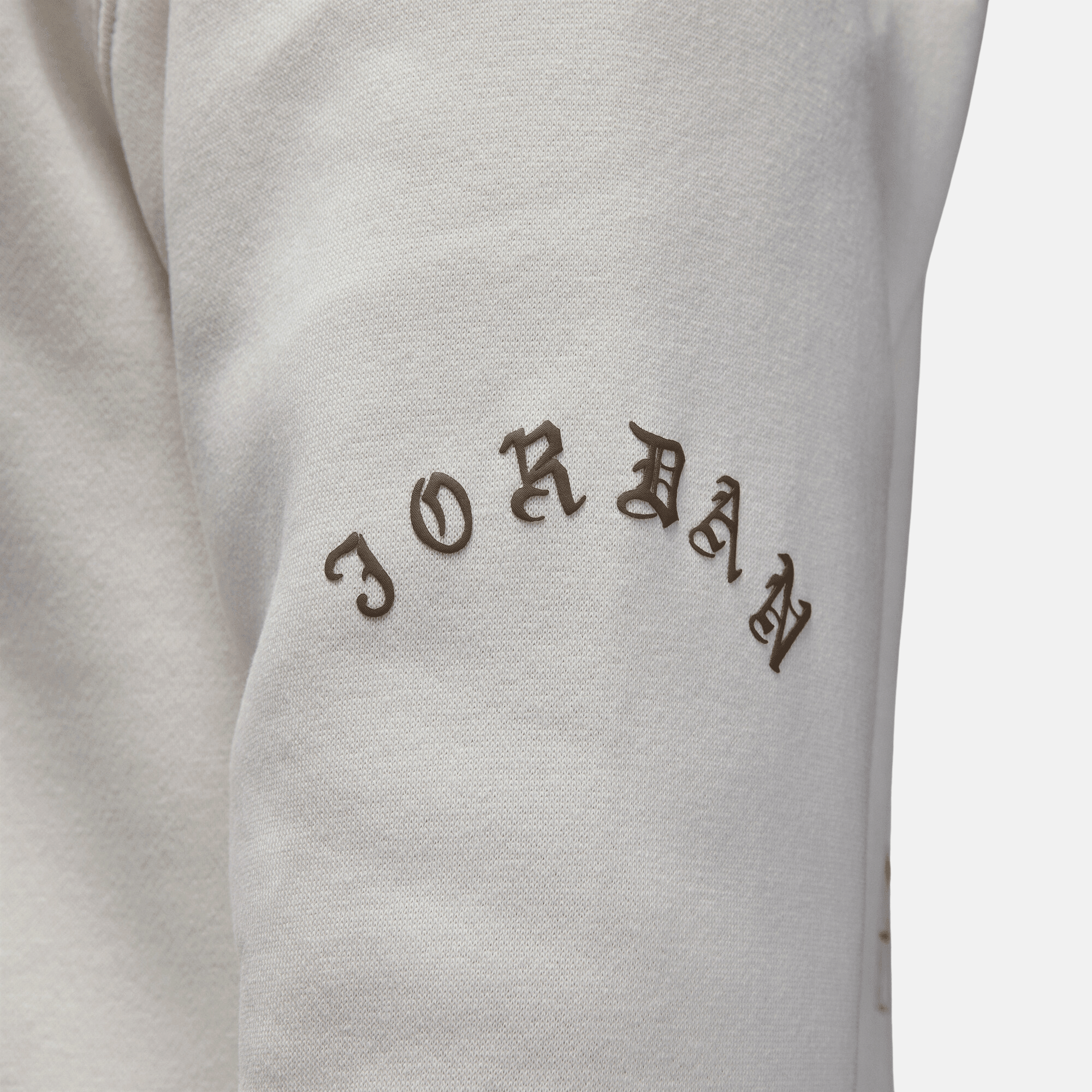 Air Jordan Artist Series by Umar Rashid Men's Fleece White Pullover Hoodie