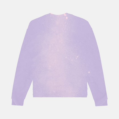 Purple Brand Textured Jersey Long Sleeve Tee Lavender