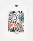 Purple Brand White Dumpster T-Shirt