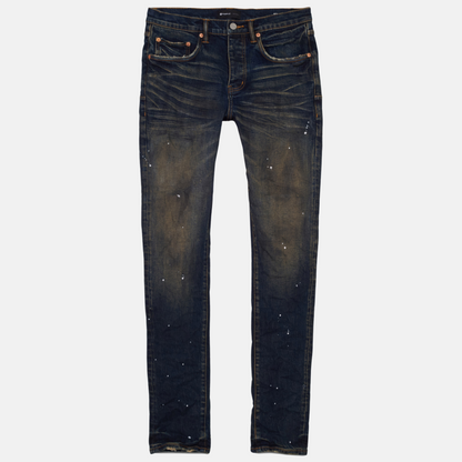 Purple Brand Dark Indigo Vintage with Paint-Dark Dirty Jean