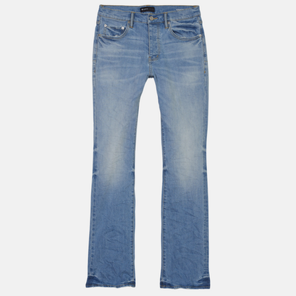 Purple Brand Light Indigo Wash Bootcut Jeans