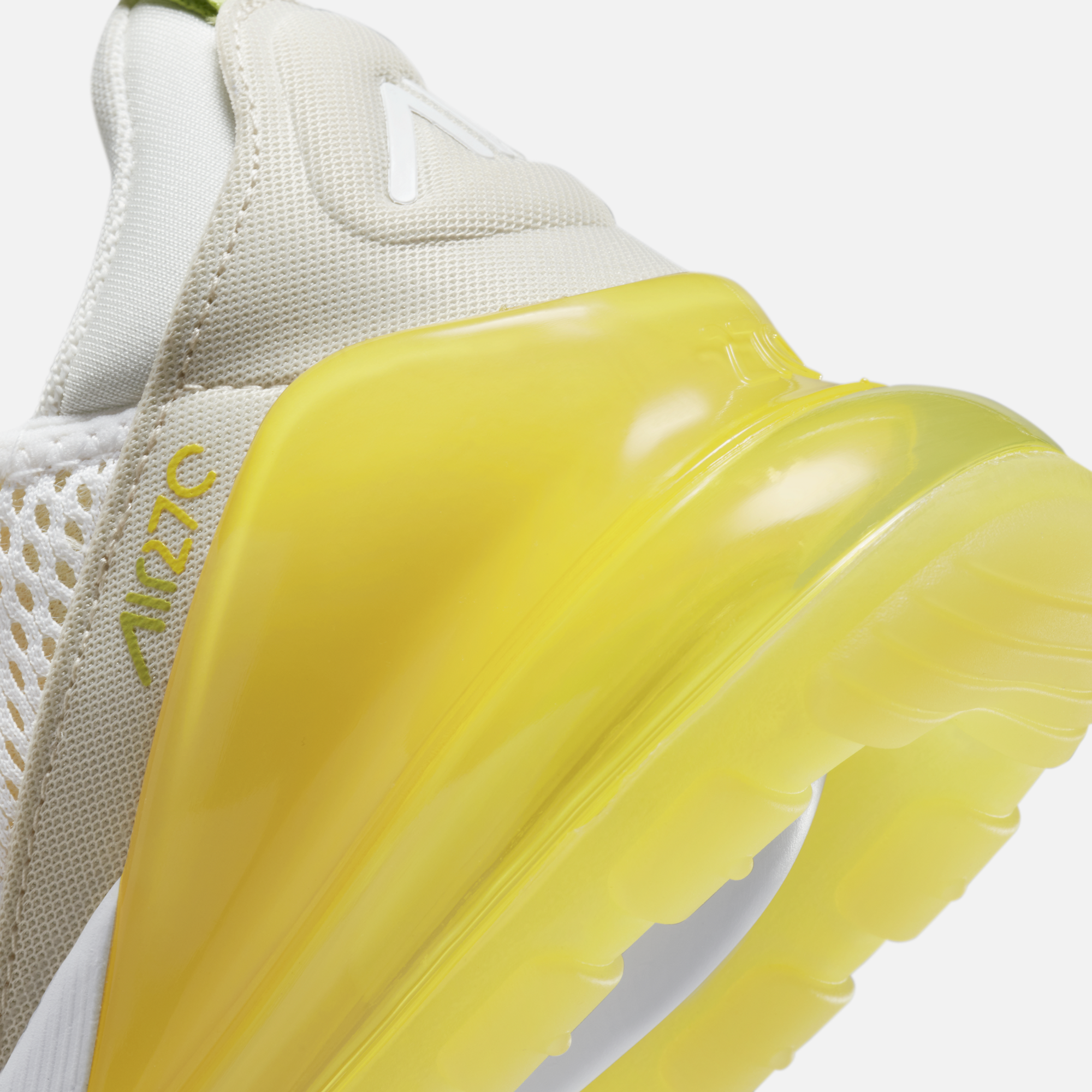 Nike Women's Air Max 270 White Yellow Strike
