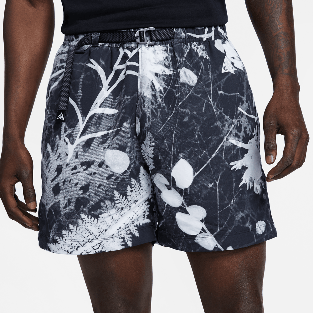 Nike ACG All-Over Print Black Trail Shorts