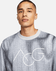 Nike ACG Grey Allover Print Long-Sleeve T-Shirt
