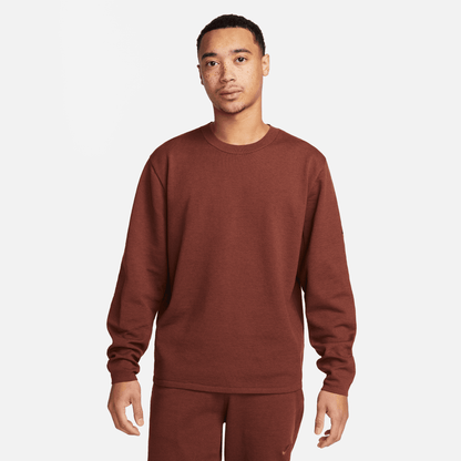 Nike Sportswear Therma-FIT ADV Tech Pack Men's Engineered Brown Tech Fleece Crew