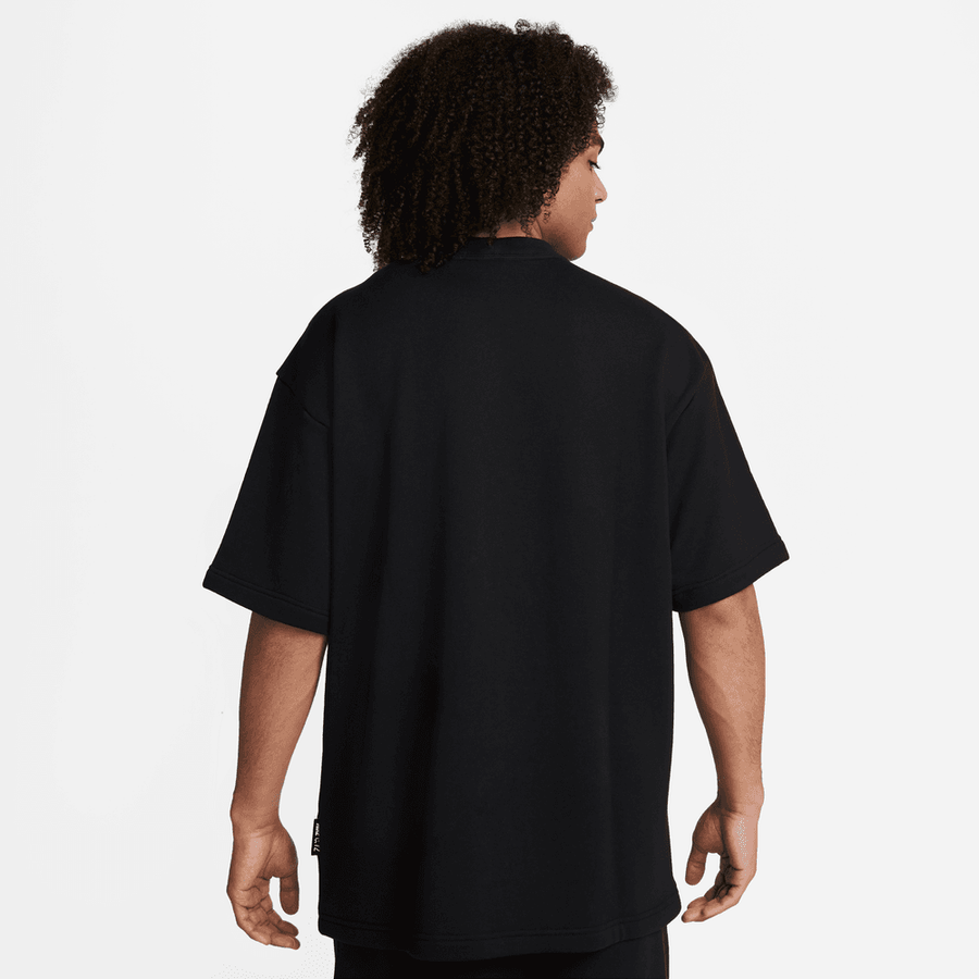 Nike Sportswear Circa Men's Black French Terry Short-Sleeve Top