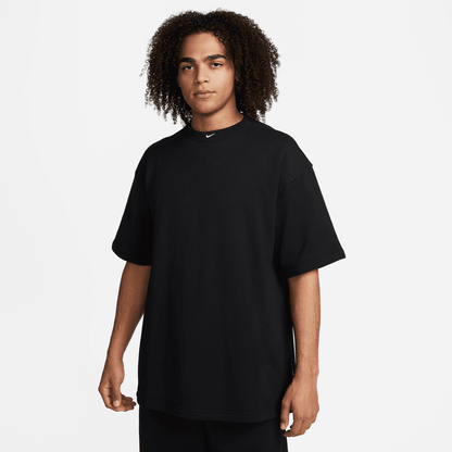 Nike Sportswear Circa Men's Black French Terry Short-Sleeve Top