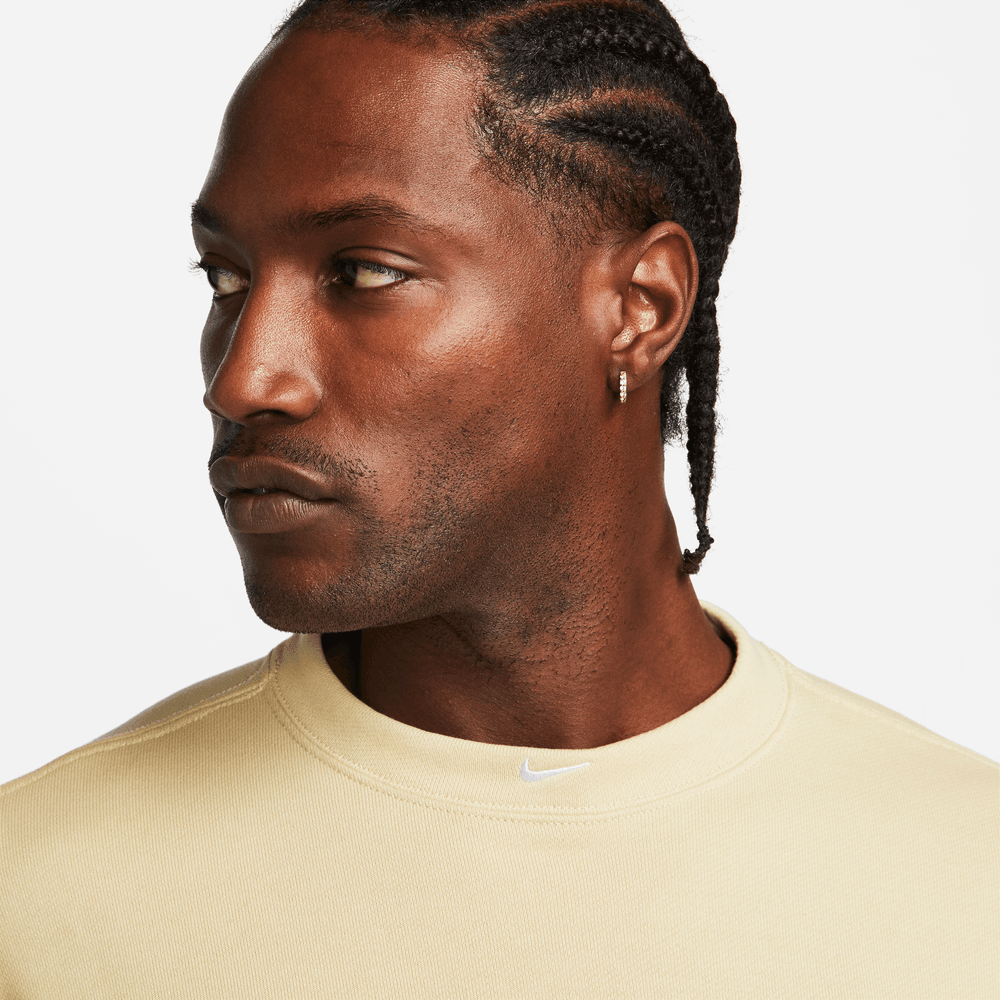 Nike Sportswear Circa Men's Gold French Terry Short-Sleeve Top