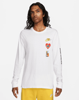 Nike Sportswear Long-Sleeve White '70s T-Shirt