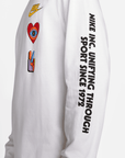 Nike Sportswear Long-Sleeve White '70s T-Shirt