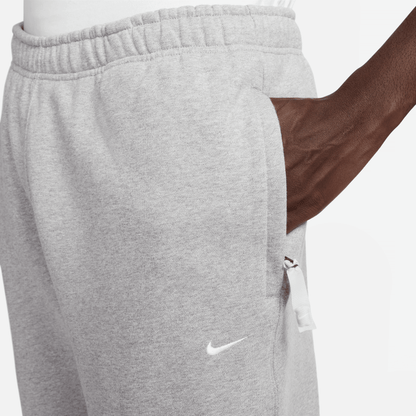 Nike Solo Swoosh Men's Fleece Grey Pants