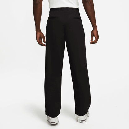 Nike Life Black Unlined Cotton Chino Pants