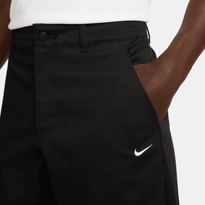 Nike Life Black Unlined Cotton Chino Pants