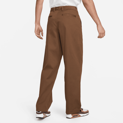 Nike Life Brown Unlined Cotton Chino Pants – Puffer Reds
