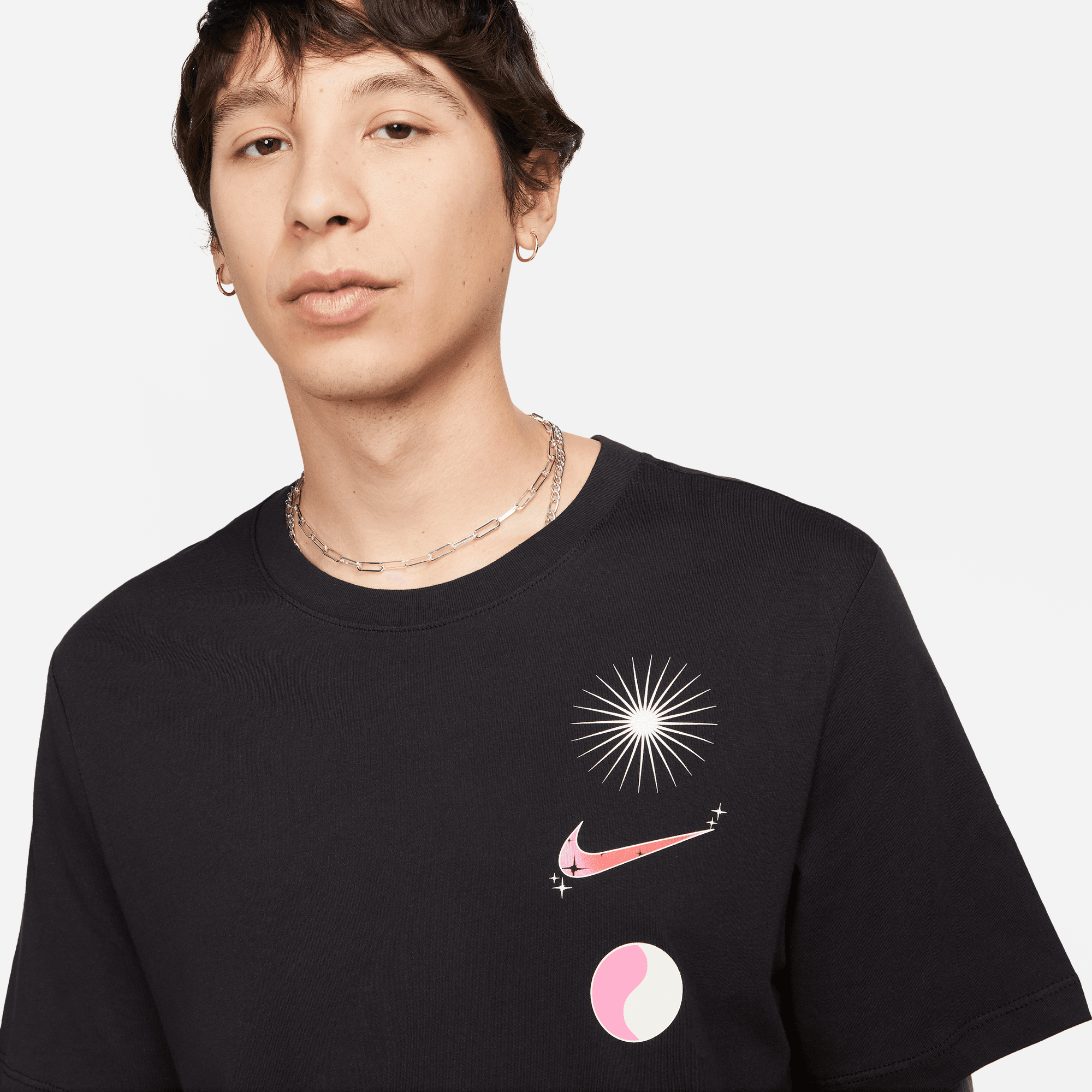 Nike Sportswear Men's 'Lift Others' Black T-Shirt