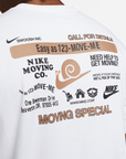 Nike Men's Sportswear Moving Company T-Shirt White