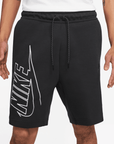 Nike Tech Fleece Black Logo Shorts