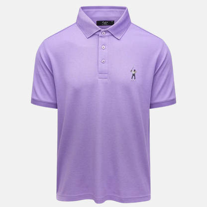 Eastside Golf Core Paisley Purple Polo