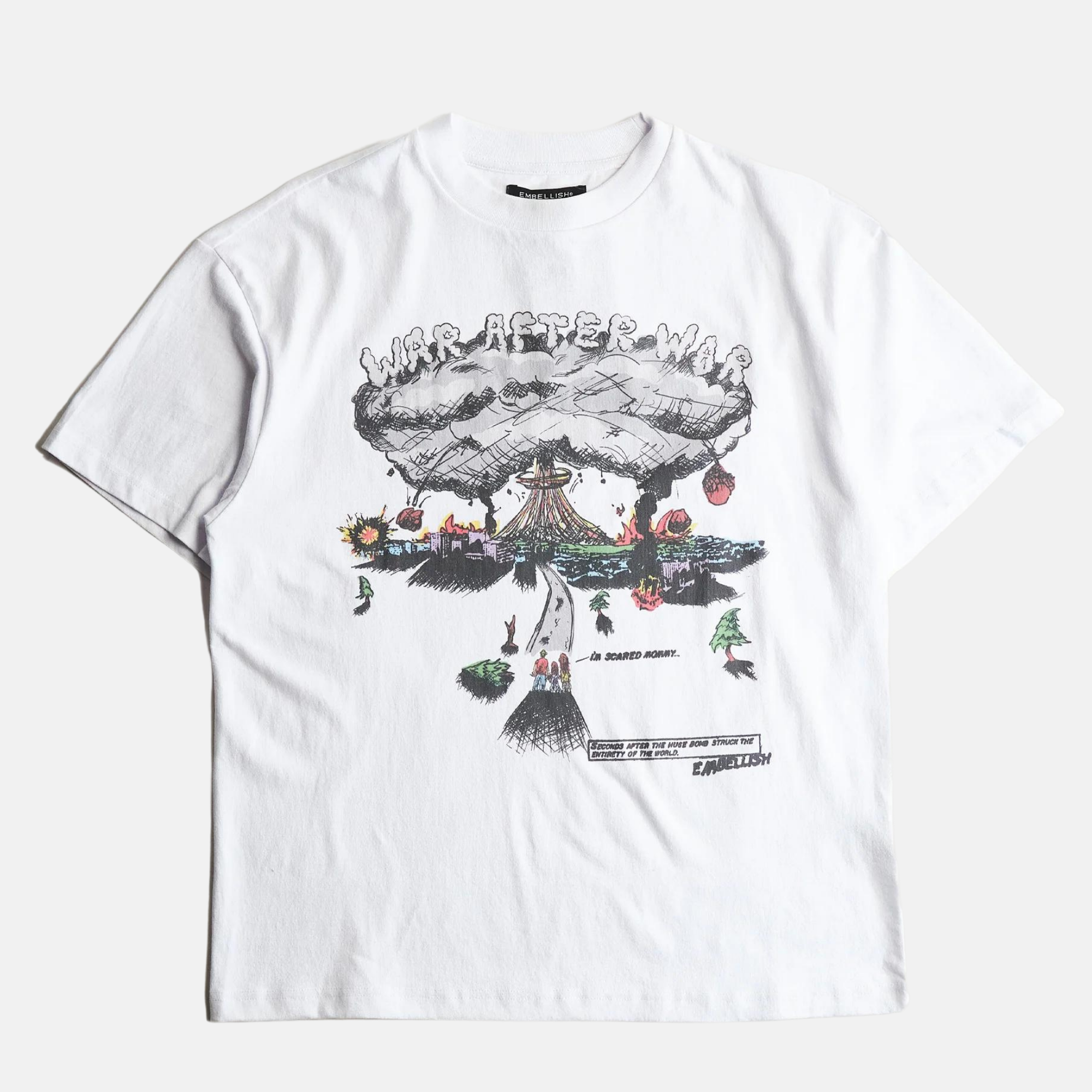 Embellish Atomic White T-Shirt