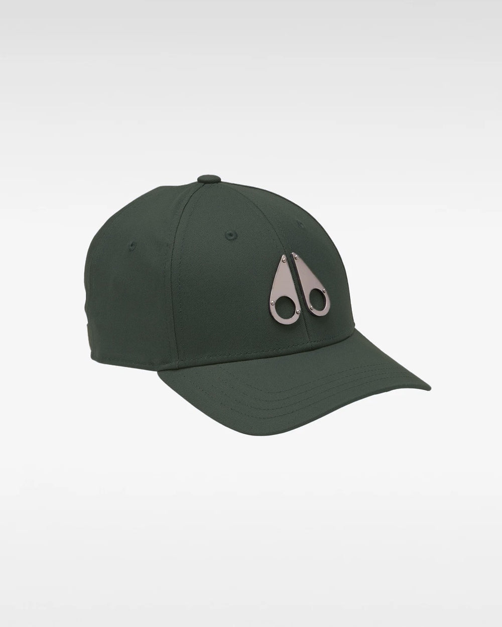 Moose Knuckles Fashion Logo Icon Cap in Kendall Grey