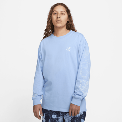 Nike ACG 'Map' Long-Sleeve Blue T-Shirt