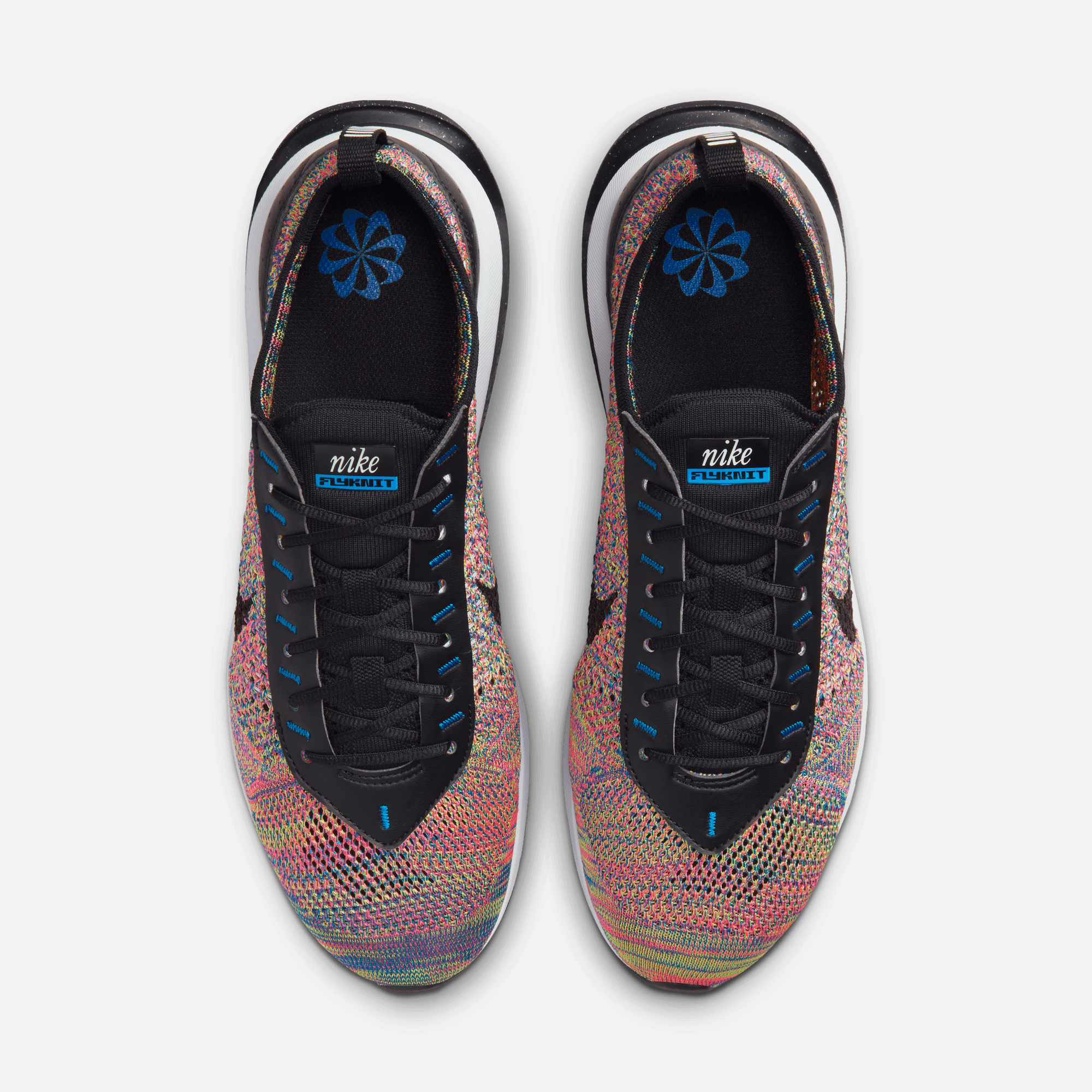 Nike flyknit racer sales multicolor/black