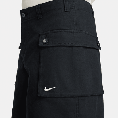 Nike Life Men's Woven P44 Black Cargo Shorts