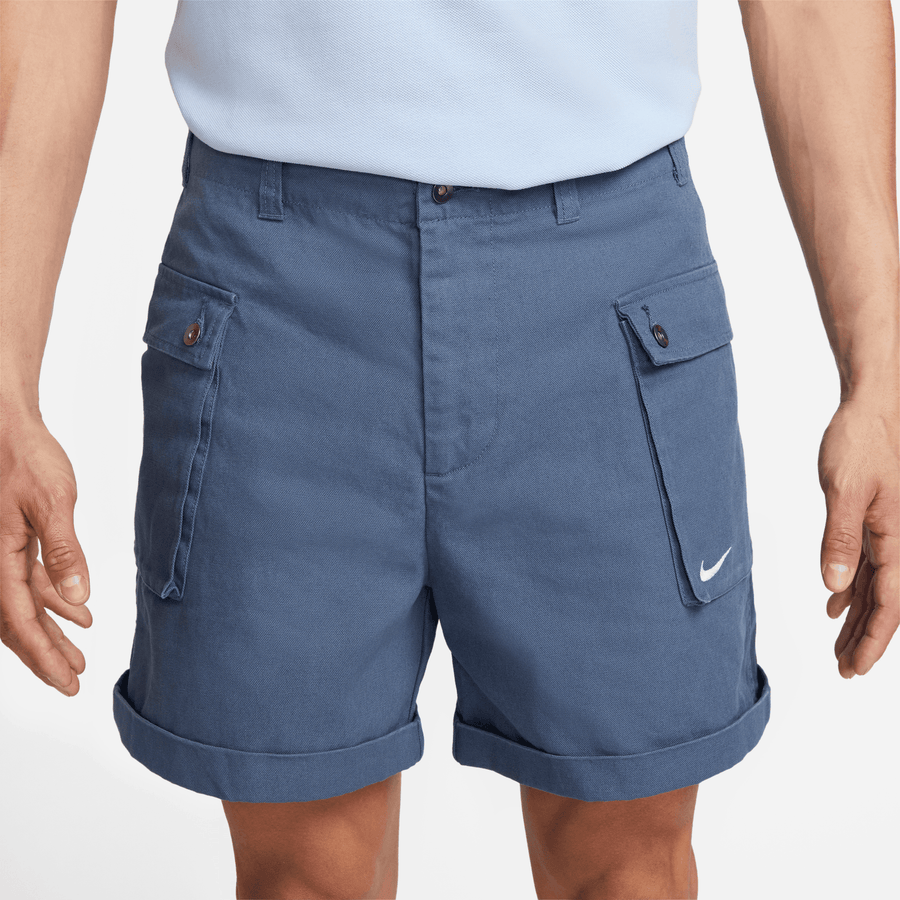 Nike Life Men's  Woven P44 Blue Cargo Shorts