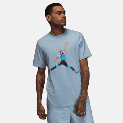 Air Jordan Brand Blue Grey T-Shirt