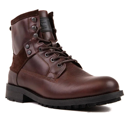 G-Star Raw Patton VI Mid Leather Boot Brown G-Star Raw