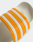 Adidas Adilette White Orange