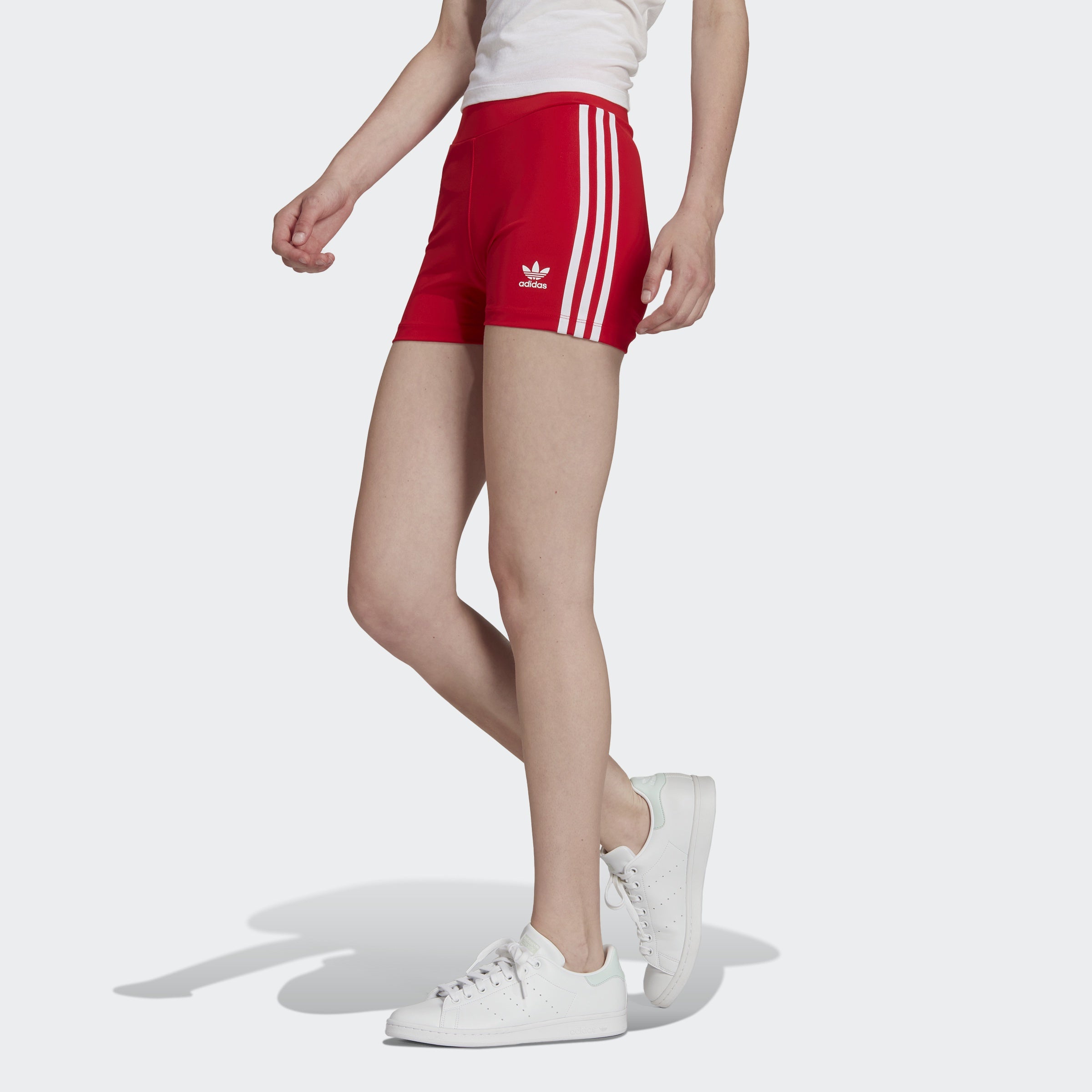 Adidas Women's Traceable Red Shorts