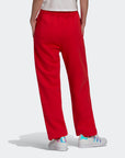 Adidas Women's Essential Fleece Jogger Red Adidas