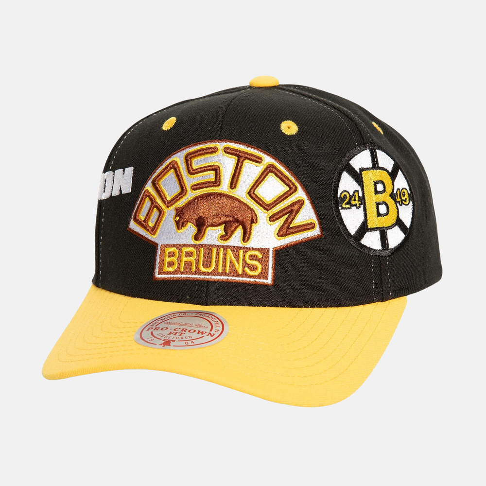Mitchell & Ness NHL Overbite Pro Snapback Vintage Boston Bruins