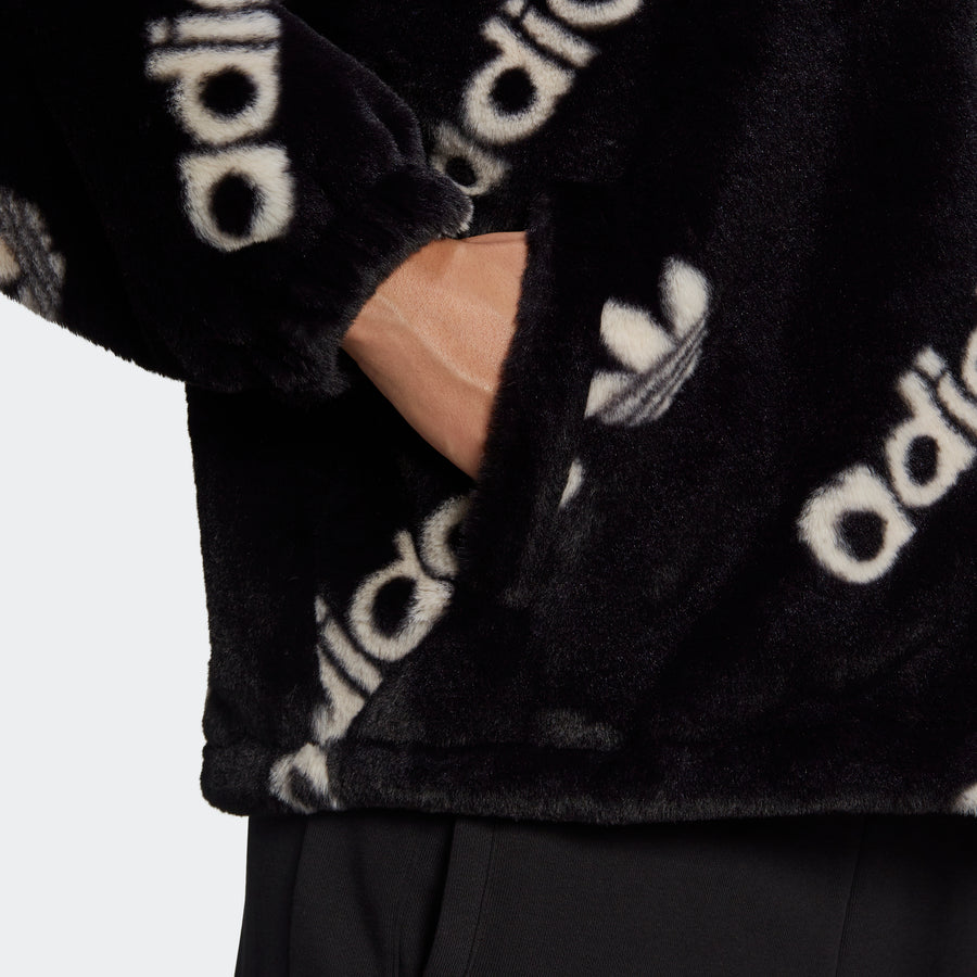 Adidas Women's CR Fur Jacket Black