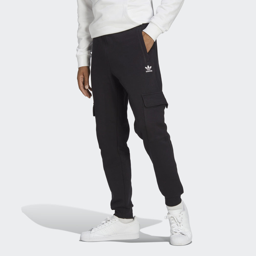 Adidas Trefoil Essentials Cargo Pants Black Adidas