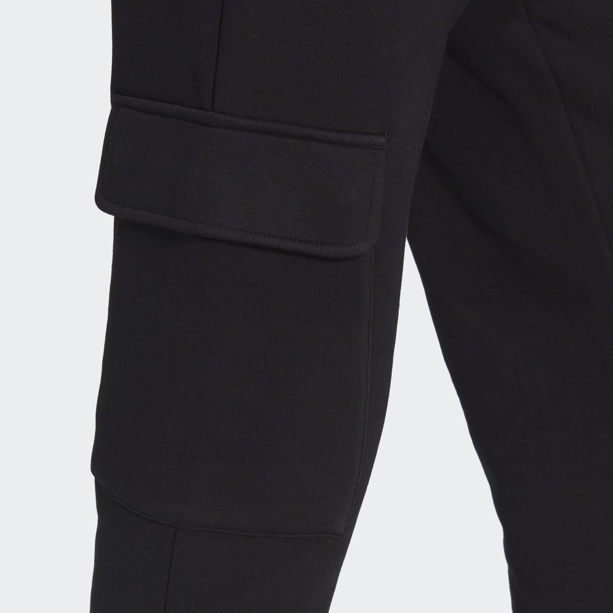 Adidas Trefoil Essentials Cargo Pants Black Adidas