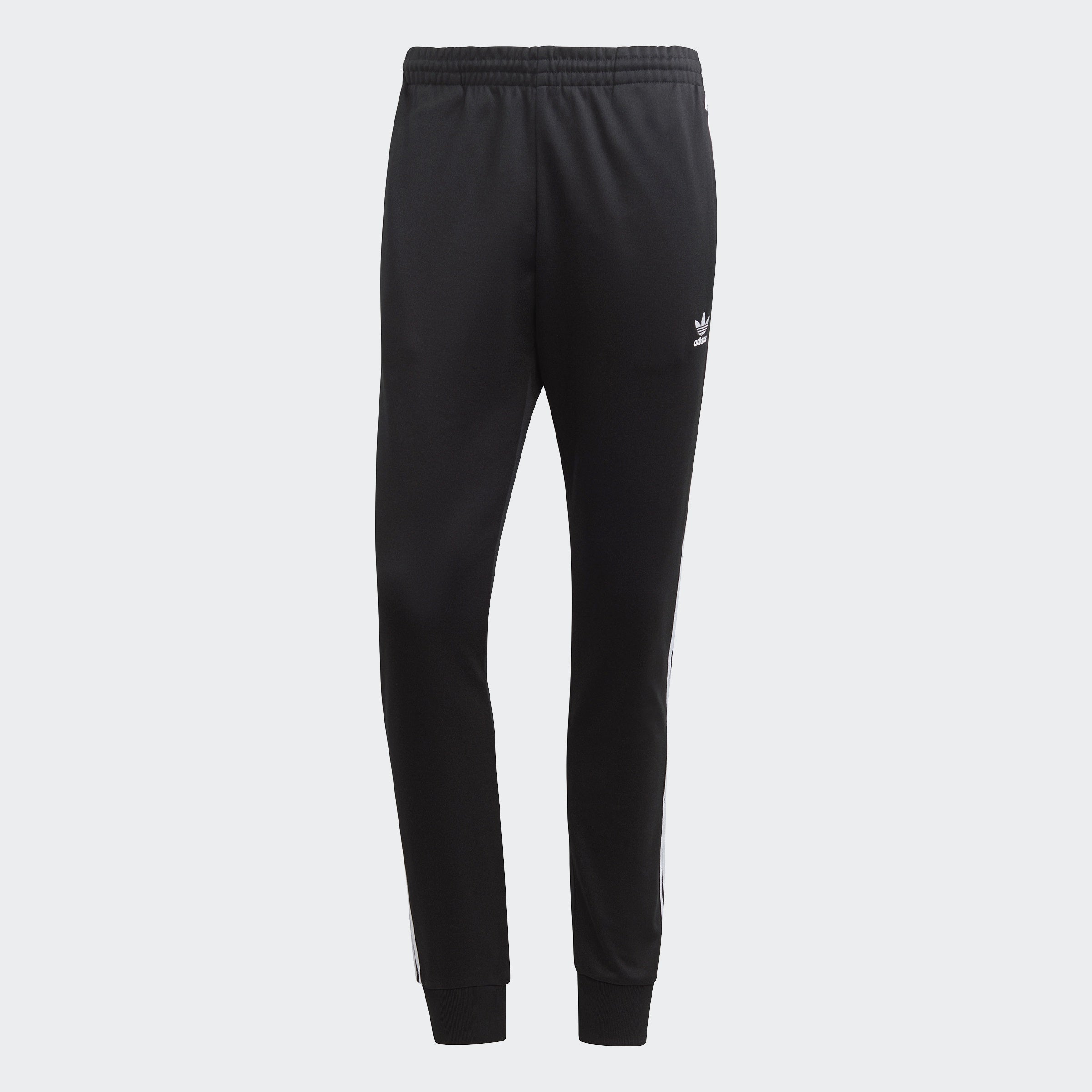 adidas Originals Adicolor Velour Cuffed Track Pants / Black