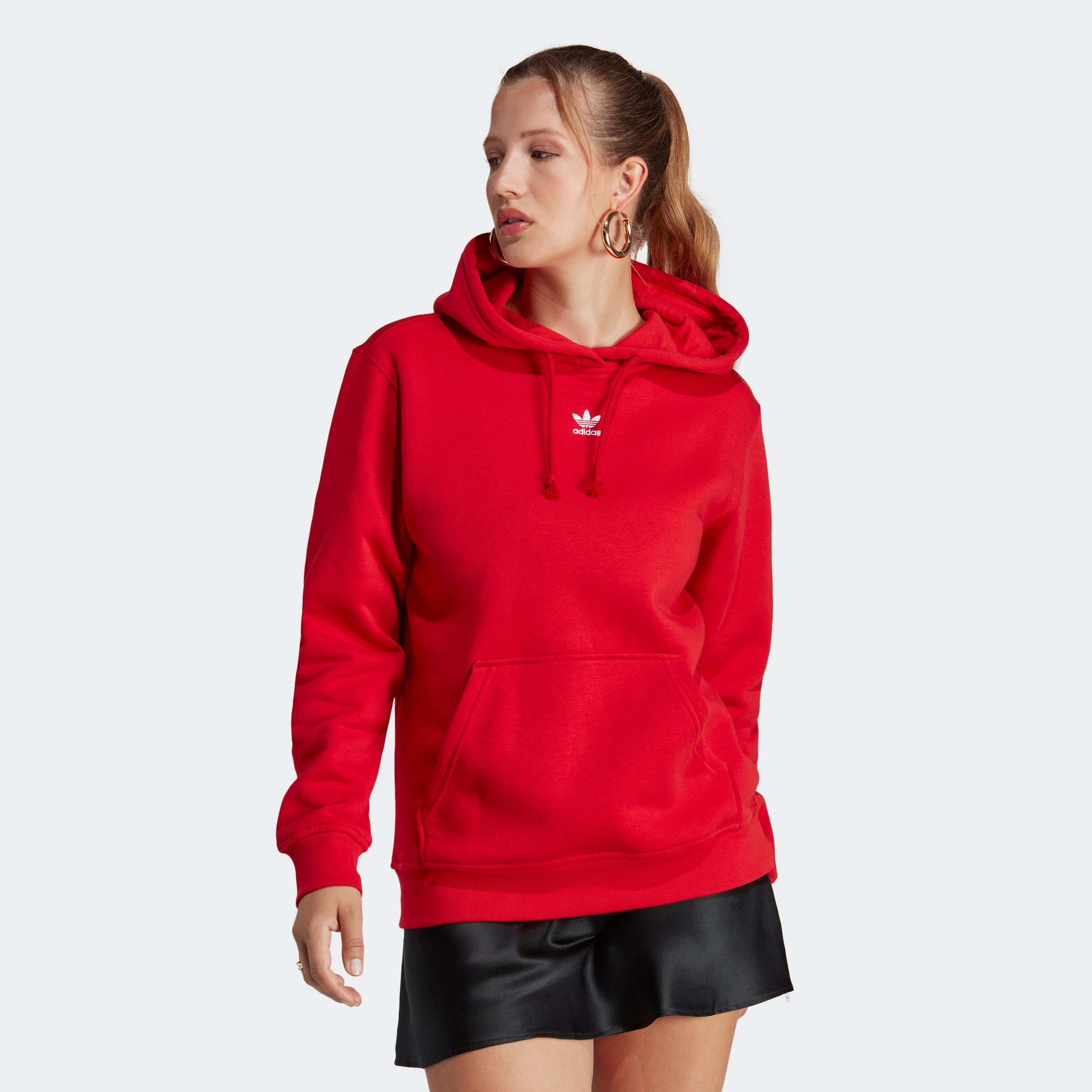 Adidas Adicolor Essentials Fleece Hoodie Red