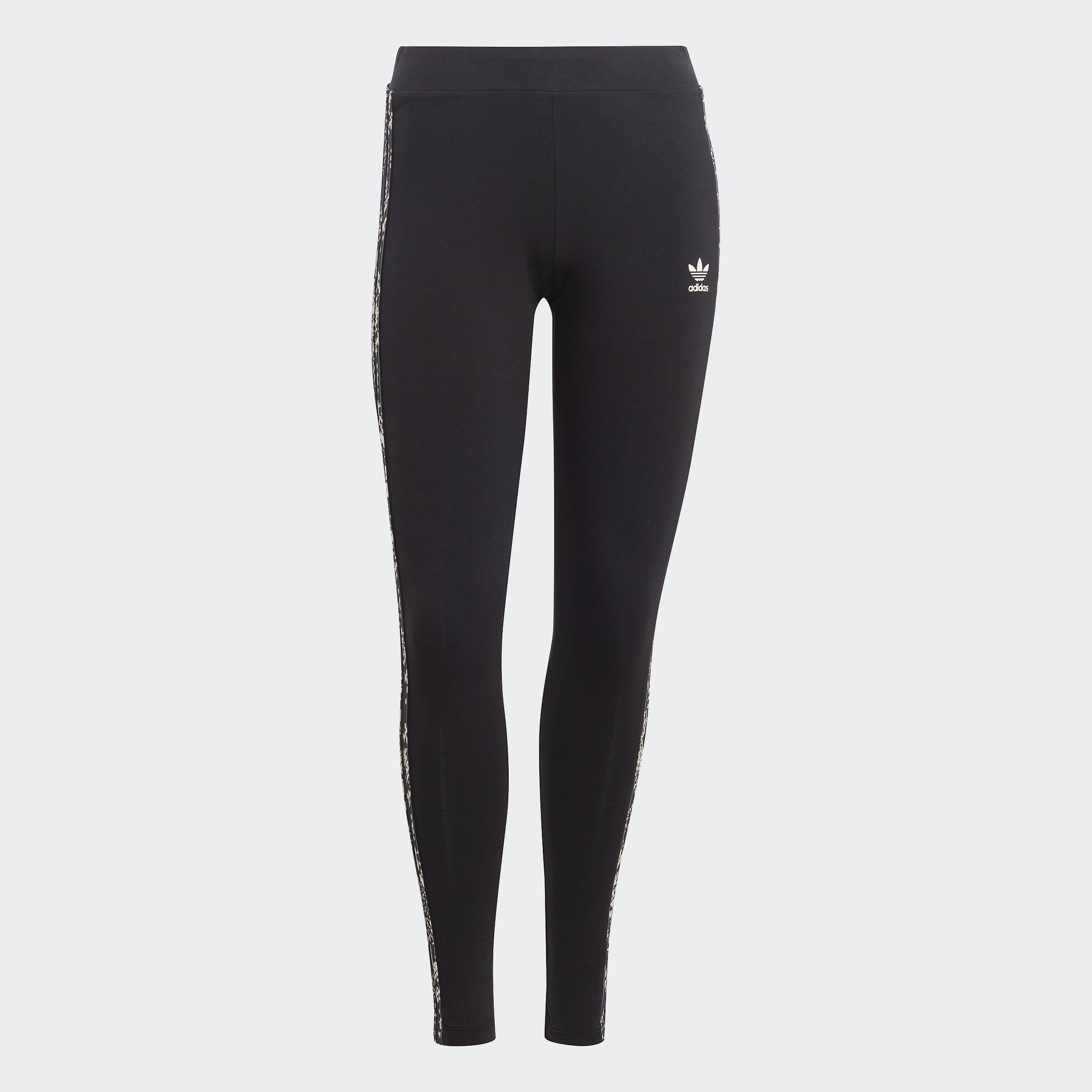 NEW ADIDAS ORIGINALS WOMENS SNAKE SKIN LUXE TREFOIL TIGHTS ~SIZE