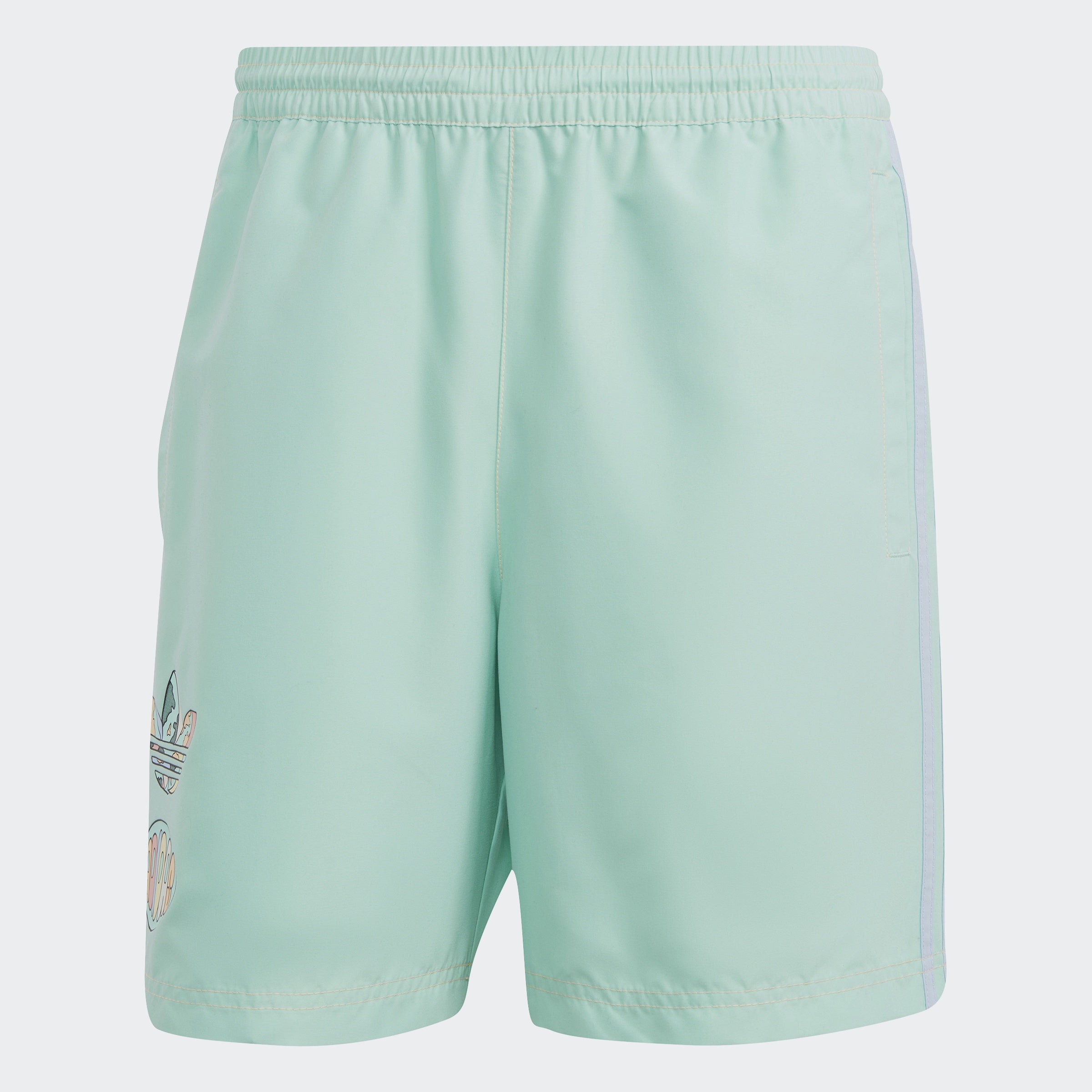 Adidas Enjoy Summer Green Poly Shorts