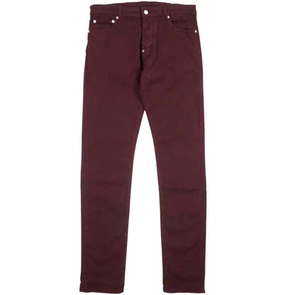 Inimigo 5 Pocket Burgundy Jean Inimigo