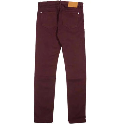 Inimigo 5 Pocket Burgundy Jean Inimigo