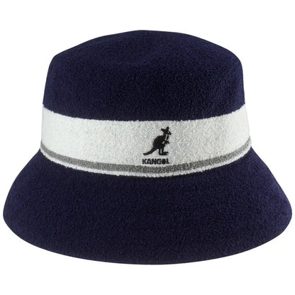 Kangol Bermuda Stripe Bucket Navy Kangol