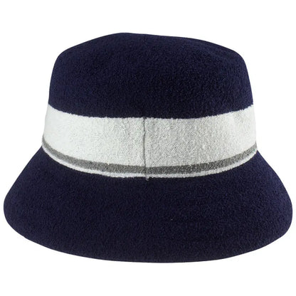 Kangol Bermuda Stripe Bucket Navy Kangol