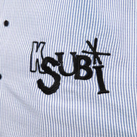 Ksubi Rose Voltage Stripe Shirt Blue Ksubi